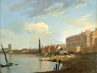 1772年、アデルフィの終盤を迎えたテムズ川の研究